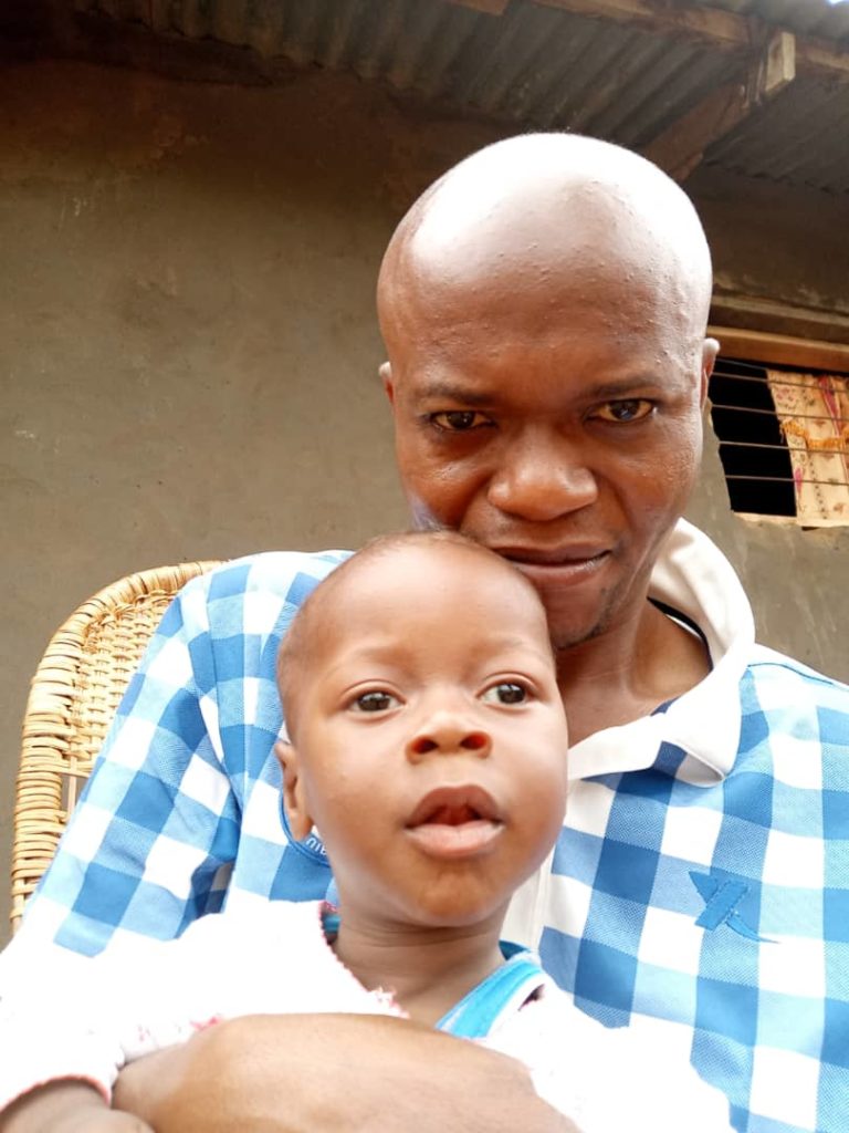 David enfant malade de la République Démocratique du Congo